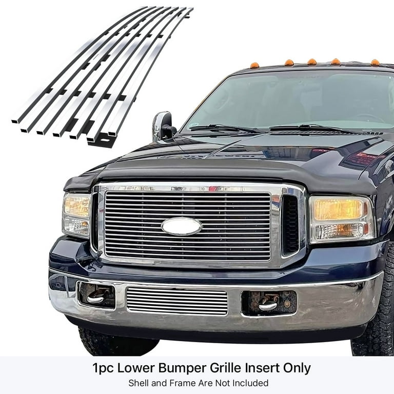Grilleworld Chrome Billet Grille Insert Combo – 2005-2007 Ford Escape (Upper & Lower)