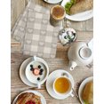 thumbnail image 4 of Grey Plaid Kitchen Dish Towels for Drying Dishes Set of 2, Country Cute Love Pastoral Heart Lattice Waffle Weave Microfiber Hand Tea Bathroom Towels Quick Dry & Absorbent Towel 15.7x23.6, 4 of 7