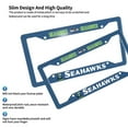 thumbnail image 5 of Seahawks Aluminum License Plate Frame Four-Hole License Plate Frame (one pair) 12 Inches x 6 Inches Sun-Proof and Rust-Free Suitable For Cars/Trucks/SUVs, 5 of 10