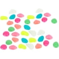 thumbnail image 4 of 700 Uds. Piedra brillante coloridas piedras luminosas fluorescentes decoración de pasarela de camino de jardín, 4 of 8