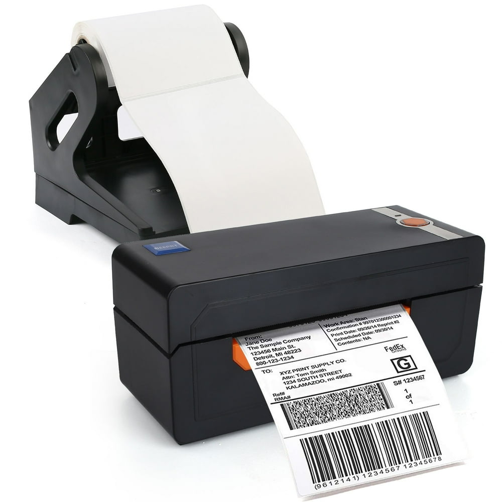 LotFancy Thermal Shipping Label Printer, 4x6 in, High Speed Walmart