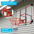 thumbnail image 4 of 110*75 Wall Mounted Basketball Hoop,  Backboard Hoops and Goal Rim Combo, Potable Shatterproof Polycarbonate Board with All-Steel Rustproof Frame for Outdoor, Indoor, 4 of 9
