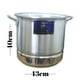 thumbnail image 3 of Olla Vaporera de Aluminio El Abuelo 45L, 3 of 4