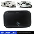 thumbnail image 3 of Porte de Bagages RV Noir, Porte de Bagages de Rangement RV Haute Dureté Antirouille Anti-Uv Étanche Sécurité avec Clés pour, 3 of 7