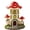 A, variant on Forest Style Castle Statue, Durable Resin Mushroom Ornament, Artistic Outdoor Landscape Decor, Whimsical Tabletop Accessory for Garden Patio, Entryway and Home Decor
