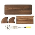 thumbnail image 2 of Montaje de Pared de Guitarra, Soporte de Guitarra de Madera que Guarda Espacio de Gancho Con Estilo Rústico para El Hogar para el Hogar, 2 of 7