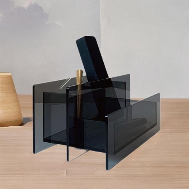 Soporte para mando a distancia, estante de almacenamiento de cosméticos para dormitorio, baño, mando a distancia de TV, mesa, organizador de mando a