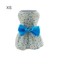 thumbnail image 3 of Greeniant Ropa para mascotas Vestidos cómodos Ropa elástica para mascotas Faldas Trajes transpirables encantadores Fiesta de ocio para primavera verano Ropa para mascotas Azul XS Greeniant PT000681-01, 3 of 6