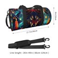 thumbnail image 2 of Sikiie Mystic Wolf Dreamcatcher Duffel Bag, Travel Bag, Sports Gym Bag - Ideal for Sports, Gym, Overnight Stays, 2 of 6