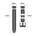 20mm Tone Silicone Watch Strap Quick Release For Easy Swap Wristband