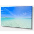 thumbnail image 2 of Tropical Beach in Cayo Largo Island - Modern Seascape Canvas Artwork, 2 of 3