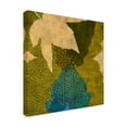 thumbnail image 2 of Trademark Fine Art 'Teal Leaf I' Canvas Art by Louise Montillio, 2 of 4