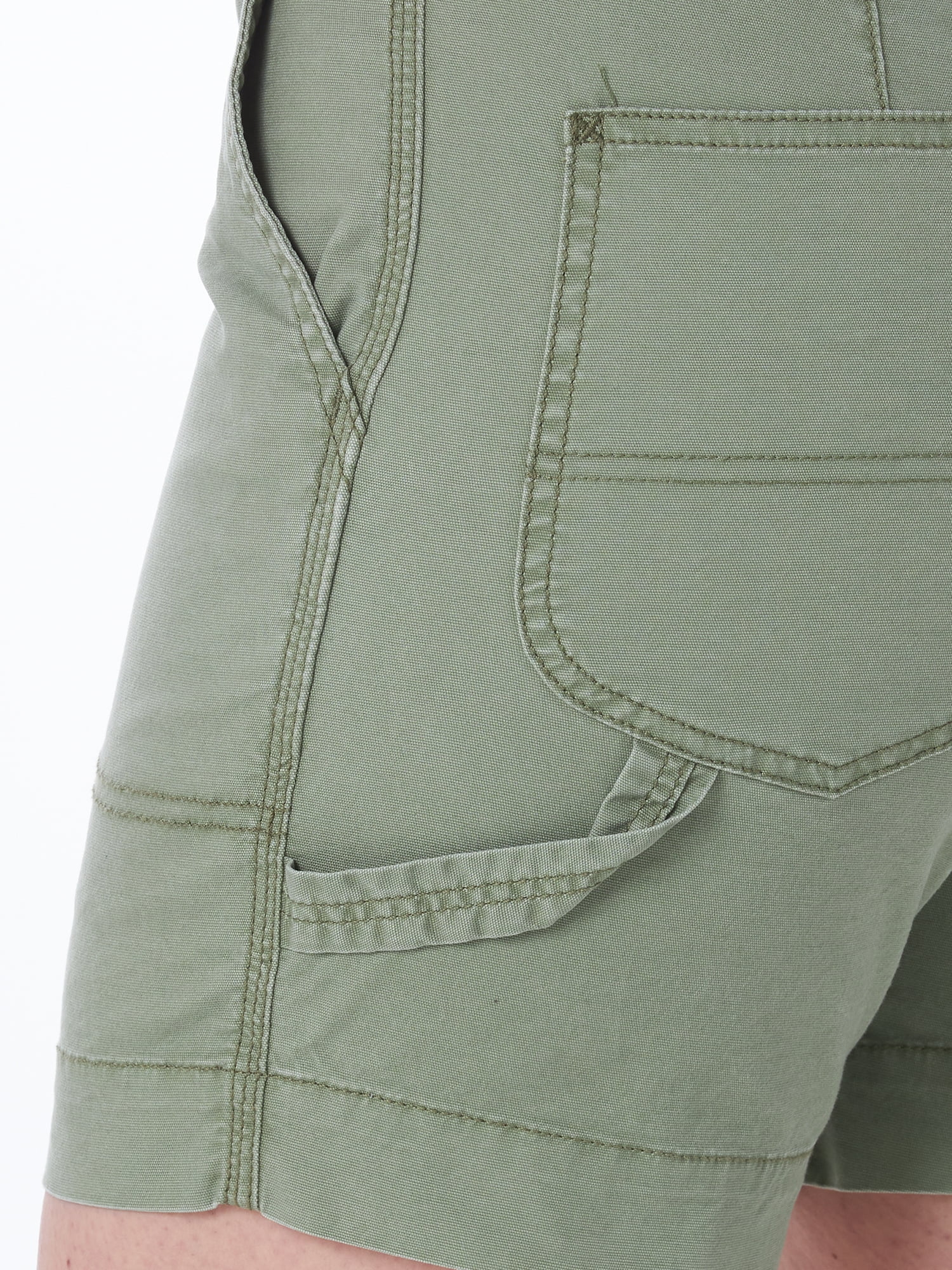 Lee Women's High Rise Stretch Canvas Short