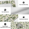 thumbnail image 6 of Green Leaves Outdoor Rug for Patio/Deck/Porch, Non-Slip Large Area Rug 3 x 5 Ft, Pastoral Rustic Botanical Plant Beige Indoor Outdoor Rugs Washable Area Rugs, Reversible Camping Rug Carpet Runner, 6 of 8
