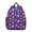 Astronaut and Rocket, variant on Astronaut and Moon Blue Pattern Backpack for School, Cute School Bag with Adjustable Shoulder Straps and Padded Back, 13.8"x11.4"x6"