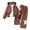 Brown, variant on Two Piece Set for Girls Long Sleeve Hoodie Zip up Star Sweatshirt and Sweatpants Sets Girl Spring Clothes Teen Clothes for Girls 2-3 Years