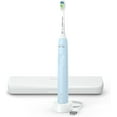 thumbnail image 3 of PHILIPS Sonicare Electric Toothbrush DiamondClean, Phillips Sonicare Rechargeable Toothbrush with Pressure Sensor, Sonic Electronic Toothbrush, Travel Case, Blue 1.0 Count, 3 of 7