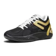 thumbnail image 2 of PU & MA Trc Blaze Court Basketball Mens Black, Gold Sneakers Athletic Shoes 376582, 2 of 6