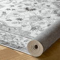 thumbnail image 2 of CHITOOMA 9'x12' Boho Area Rugs for Living Room, Machine Washable Stain Resistant Non-Shed Carpet, Floral Area Rug with Non-Slip Backing for Bedroom, Dining Room, Dorm, Office, 2 of 6