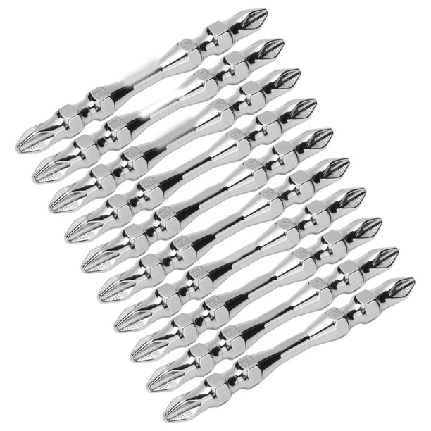 Punta De Destornillador, Puntas De Destornillador Cruzado Vástago Hexagonal De Alta Dureza De 1/4 De Pulgada Para Reemplazo