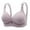 Gray, variant on CFLVAEK Plus Size Wireless Bras for Senior Women Comfort No Underwire Push Up Everyday Bras Adjustable Straps Full Figure Tshirt Bra Black XXXL