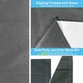 thumbnail image 2 of Dulepax RV Awning Fabric Replacement-17'(16'2" Fabric) Heavy Duty 16 oz Waterproof Vinyl Fabric Universal for Travel Trailer Camper Awning,Gray, 2 of 7
