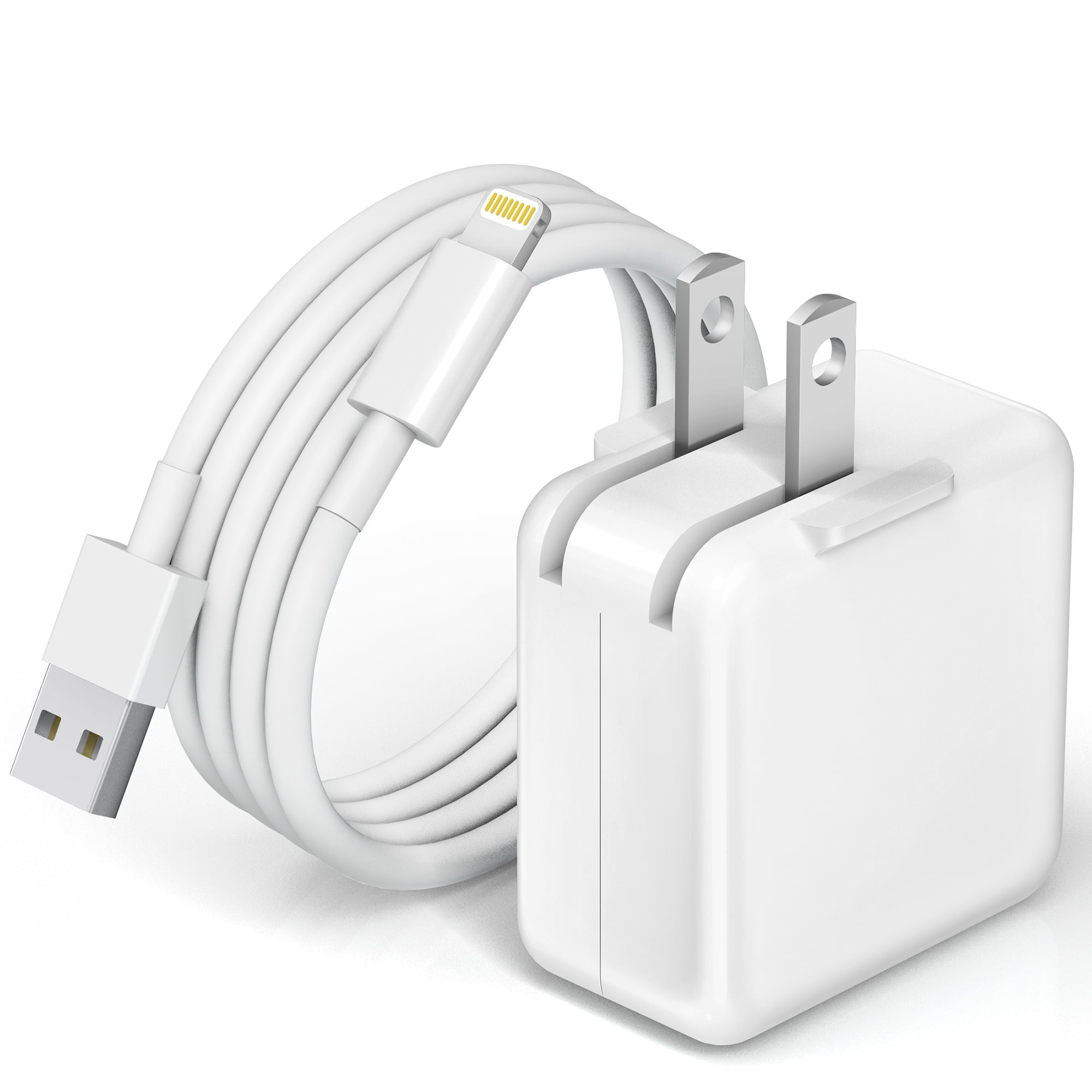 iPhone 14 13 12 11 Charger iPad Charger-Apple MFi Certified-12W USB ...