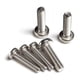 thumbnail image 4 of de material acero Inoxidable De 100pcs Toma La Cabeza Del Botón Tornillos Allen Pernos * 15 Mm, 4 of 9