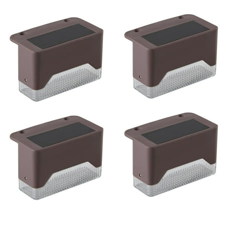 

Solar Deck Lights Outdoor - Patio Waterproof LED Warning Colorful Lights