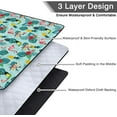 thumbnail image 6 of Flamingo Blankets Waterproof Foldable 60"x80", Flamingo Portable Outdoor Picnic Mat Water Resistant for Grass,Padded Lawn & Park Blanket for Camping,Flamingo Decor Accessories Stuff, 6 of 6