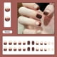 thumbnail image 1 of Uñas postizas a presión, uñas postizas europeas, uñas postizas a presión, con sellado UV, uñas brillantes, cobertura total, uñas postizas artificiales, uñas para mujeres, 1 of 5