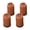 Brown height, variant on Set of 4 Quiet Heightening Pads Slip Sofa Feet Protectors Upgrades for Living Room Furniture