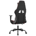 thumbnail image 3 of vidaXL Gaming Chair with Footrest Black and Red Faux Leather, 3 of 5