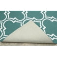 thumbnail image 3 of Garland Rug Silhouette 8 ft. x 10 ft. Large Area Rug Teal/Ivory, 3 of 5