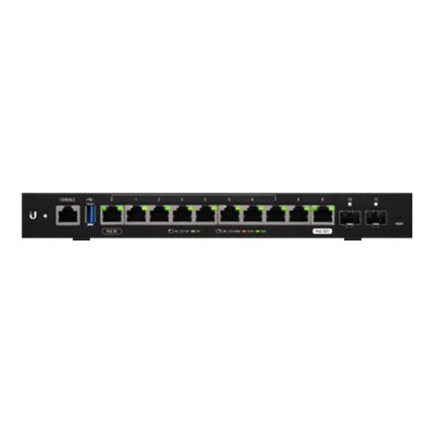 Luipaard Heel boos Zin Ubiquiti EdgeRouter 12 - router - desktop (UBI-ER-12) - Walmart.com