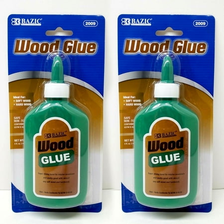 2 Bottle Wood Glue Super Strong Carpenter Repair Adhesive Bond Fast Set 8 (Best Glue For Bonding Wood To Wood)