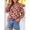 thumbnail image 2 of PRETTYGARDEN Women's Boho Floral Blouses Dressy Casual, 2 of 8