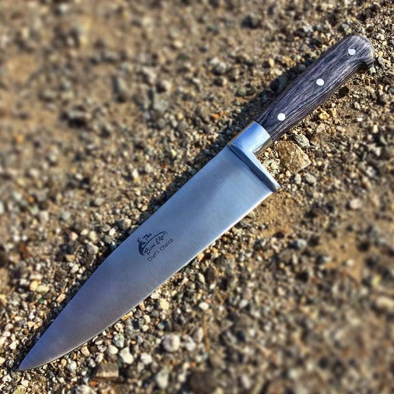 TheBoneEdge 12.5' Chef Choice Cooking Kitchen Knife Wood Handle Stainless Steel