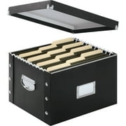 Snap-N-Store, Letter/Legal File Box, Black