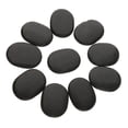 thumbnail image 3 of 11 Piezas De Piedra De Masaje De Basalto Natural Hot Rock Para Spa Gua Sha, 3 of 9