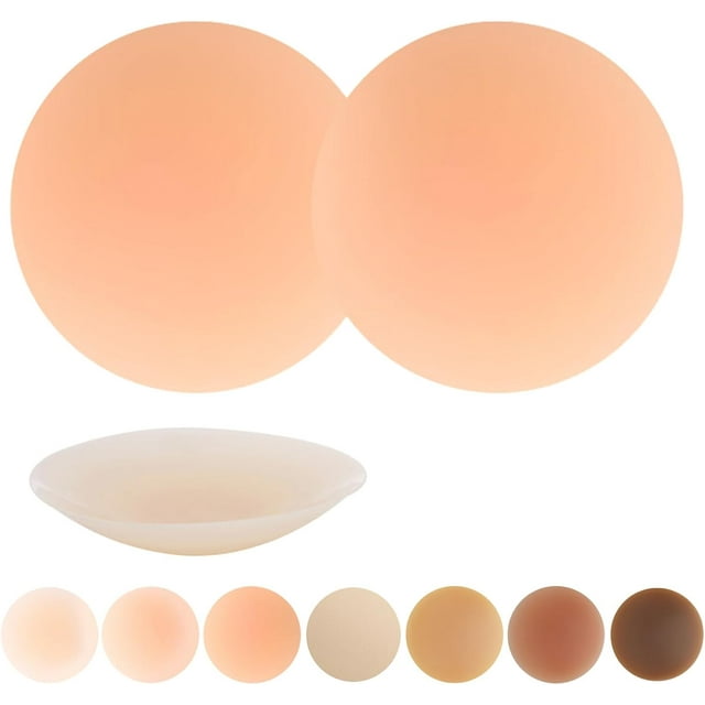 Cakes Grippy Seamless Covers, Cakes Nipple Covers Grippy Not Sticky, Cakes Plus Nipple Covers Full Coverage Reusable