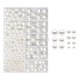 thumbnail image 1 of 470 piezas de sueltas para manualidades. Craft 4 mm 6 mm 8 mm 10 mm 12 mm para bricolaje gargantilla pendientes reparación de, 1 of 9