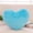 Blue, variant on Whyan Heart Pillow Purple Throw Pillows 8 Inch Fuzzy Cute Pillows for Bed Livingroom Home Decor Cushion Decorative Soft Pillows