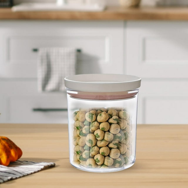 Tarro de almacenamiento BLESIY Recipiente de alimentos redondo decorativo 350ML