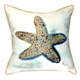 thumbnail image 3 of Starfish Polyester 22-inch x 22-inch Indoor/Outdoor Square Throw Pillow, 3 of 4