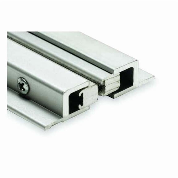 National Guard Double Door Weatherstrip,7 ft,Gray 140PA-7