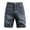 Blue, variant on YYDGH Mens Baggy Jean Shorts Loose Fit Vintage Wide Leg Jorts Y2K Streetwear Hip Hop Casual Denim Shorts