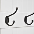 thumbnail image 6 of 38" 3-In-1 Entryway Hall Tree With Storage Bench, Coat Rack With Four Hooks And Shoe Storage, White, 6 of 8