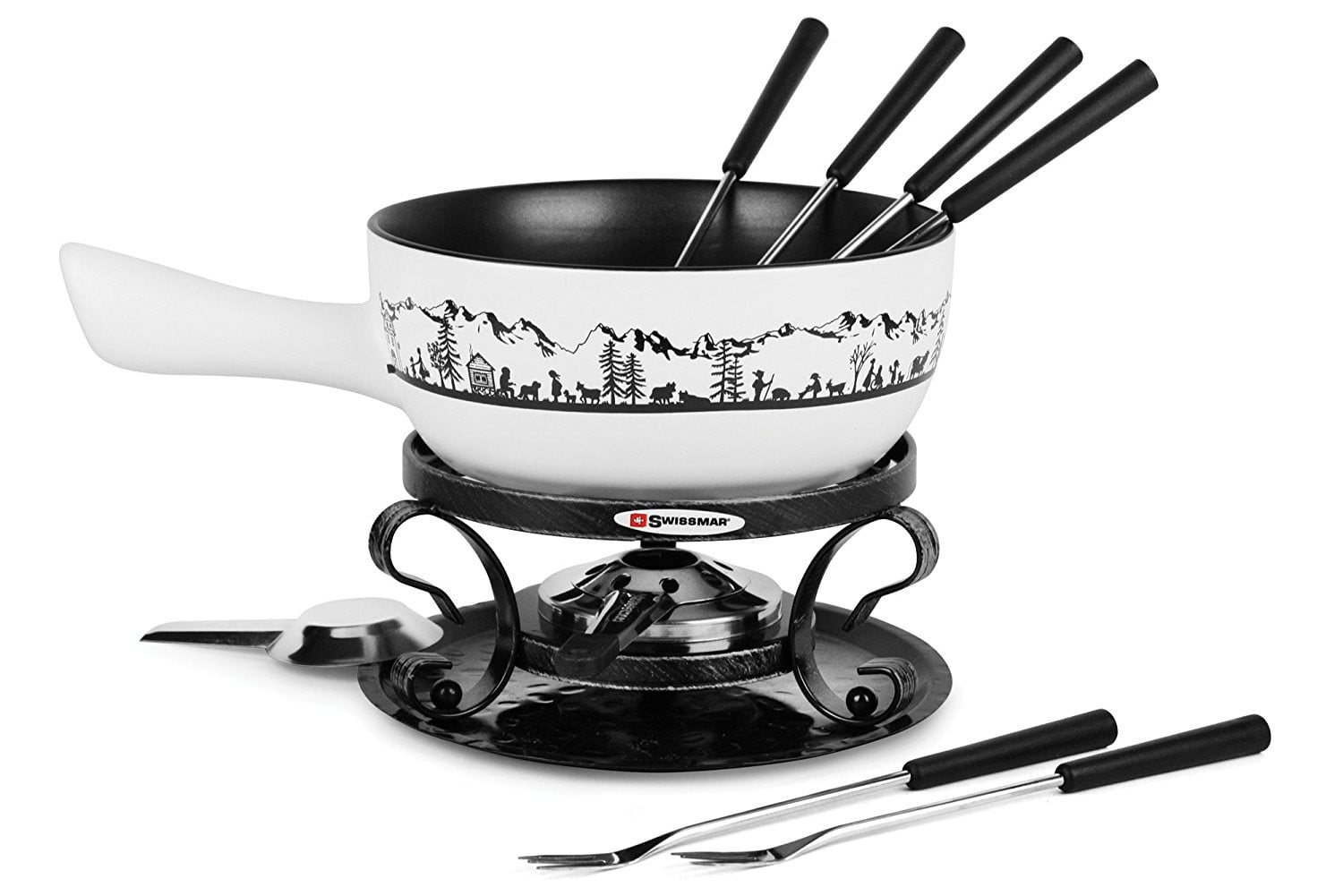Swissmar Heidi Ceramic Fondue Set by