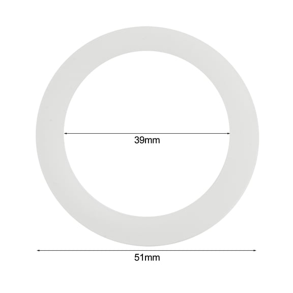 1Pc Moka Express Pots Sealing Ring Gasket Seal For Coffee Espresso Moka Stove Pot Top Silicone Rubber 1/2/3/6/9/12 Cup Seal